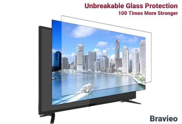 BRAVIEO KLV 40J5500B 102 cm Smart Full HD 4K UNBREAKABLE  LED Television