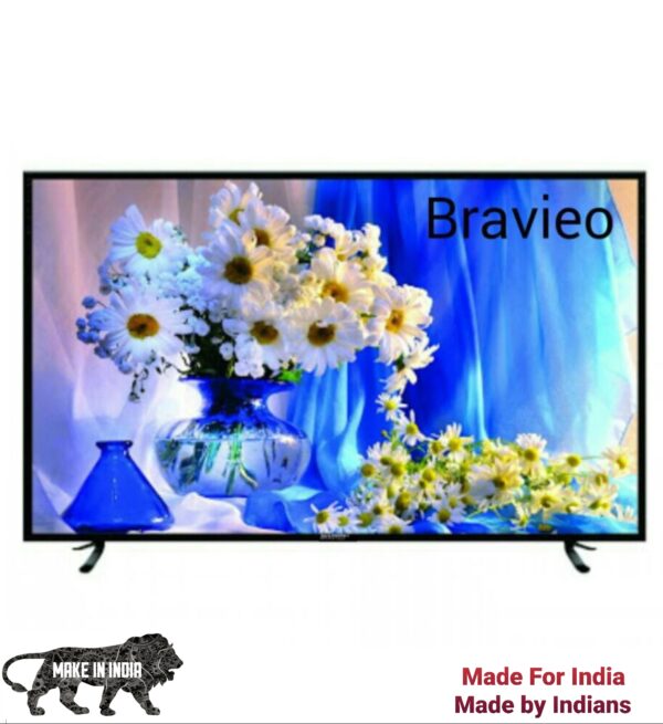 BRAVIEO KLV 40J5500B 102 cm Smart Full HD 4K UNBREAKABLE  LED Television - Image 3