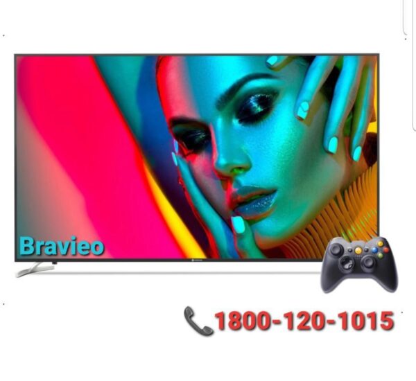 BRAVIEO KLV 40J5500B 102 cm Smart Full HD 4K UNBREAKABLE  LED Television - Image 2